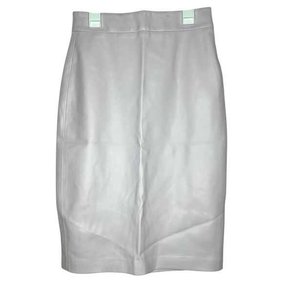 Susana Monaco Dresses & Skirts - Susana Monaco Essential Faux Leather Pencil Skirt in Opal Small
